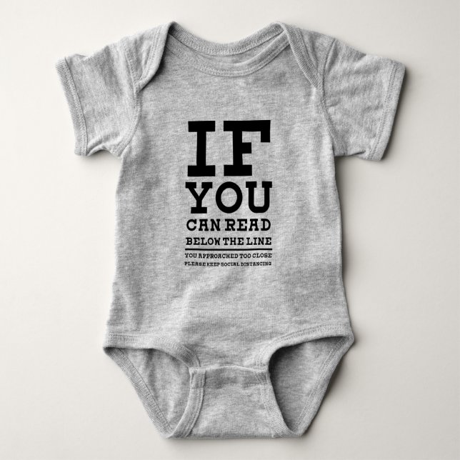 Baby Jersey Bodysuit Strampler (Vorderseite)