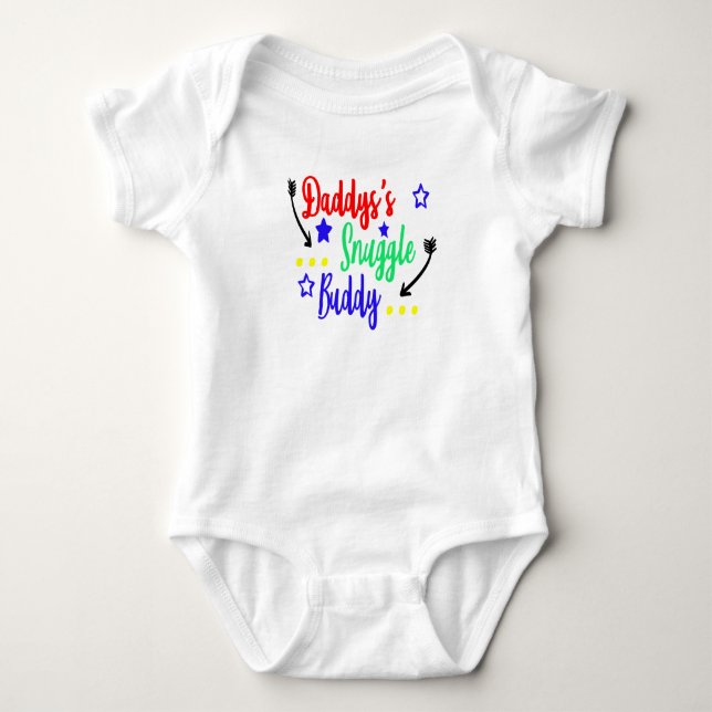 Baby Jersey Bodysuit Strampler (Vorderseite)