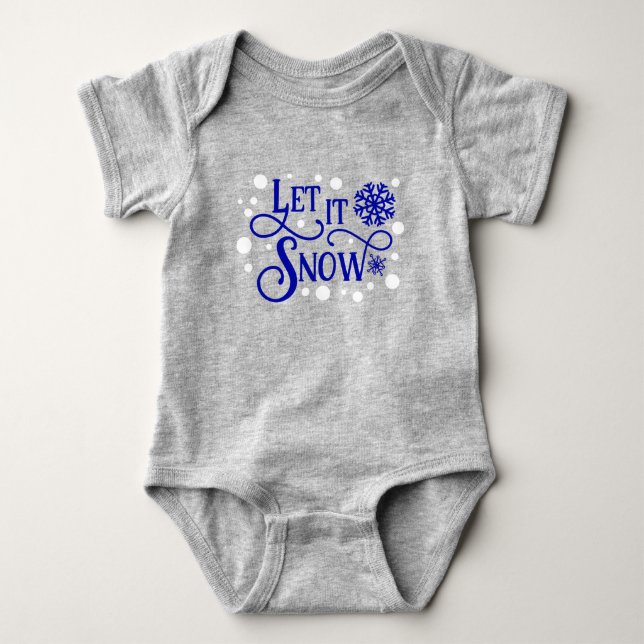 Baby Jersey Bodysuit Strampler (Vorderseite)
