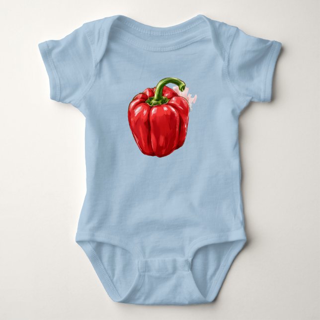 Baby Jersey Bodysuit Strampler (Vorderseite)
