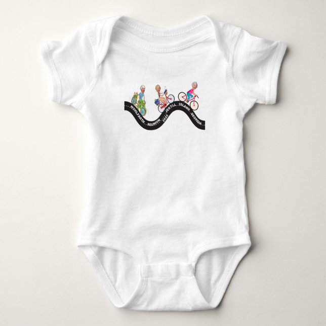Baby Jersey Bodysuit Strampler (Vorderseite)