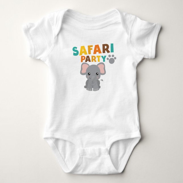Baby Jersey Bodysuit Strampler (Vorderseite)
