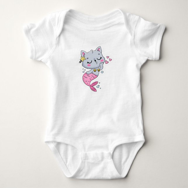 Baby Jersey Bodysuit Strampler (Vorderseite)