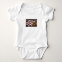Baby Jersey Bodysuit Trump and Eagle
