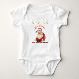 Baby Jersey Bodysuit - Weihnachtsdesign Bodysuit Baby Strampler