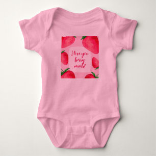 Baby-Jersey-Körpersuite Baby Strampler