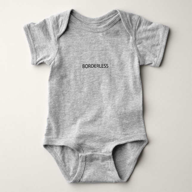 Baby Jersey Strampler (Vorderseite)