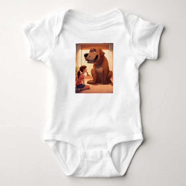 Baby Jersey Strampler (Vorderseite)
