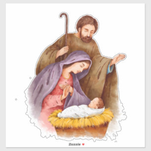 Baby Jesus Aufkleber
