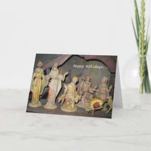 Baby Jesus Christmas Card Feiertagskarte