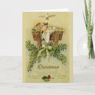 Baby Jesus Feiertagskarte