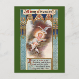 Baby Jesus Holiday Postcard Feiertagspostkarte