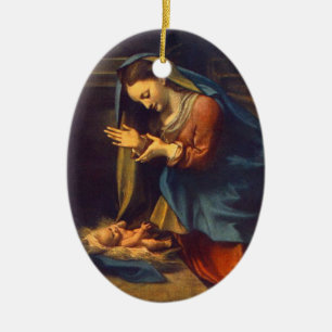 BABY JESUS KERAMIKORNAMENT