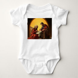 Baby Jesus Mary und Joseph Säugling One Piece Strampler