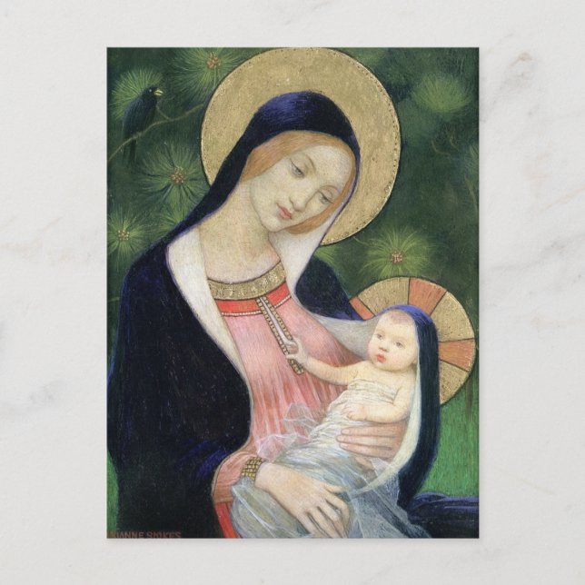 BABY JESUS POSTKARTE (Vorderseite)