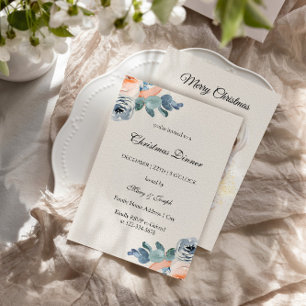 Baby Jesus und Lamm Weihnachten Einladung