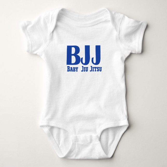 Baby Jiu Jitsu Bodysuit Baby Strampler (Vorderseite)
