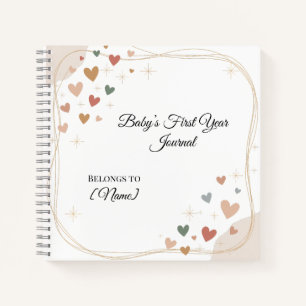 Baby-Journal   Personalisiert Notizbuch
