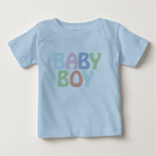 Baby-Junge-Organischer-Crawler, Natürlich Baby T-shirt