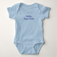 Baby Junge schläft, komisch und süß-Monogramm