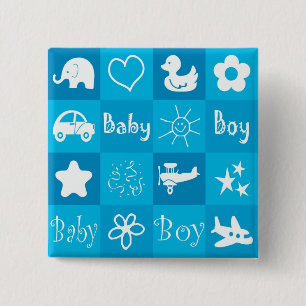 Baby Jungen Button