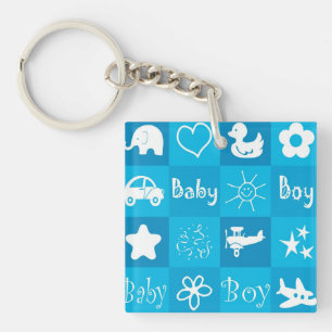 Baby Jungen Schlüsselanhänger