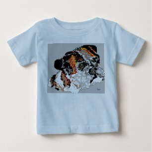 Baby-Jungen-T - Shirt-Bulldogge Baby T-shirt