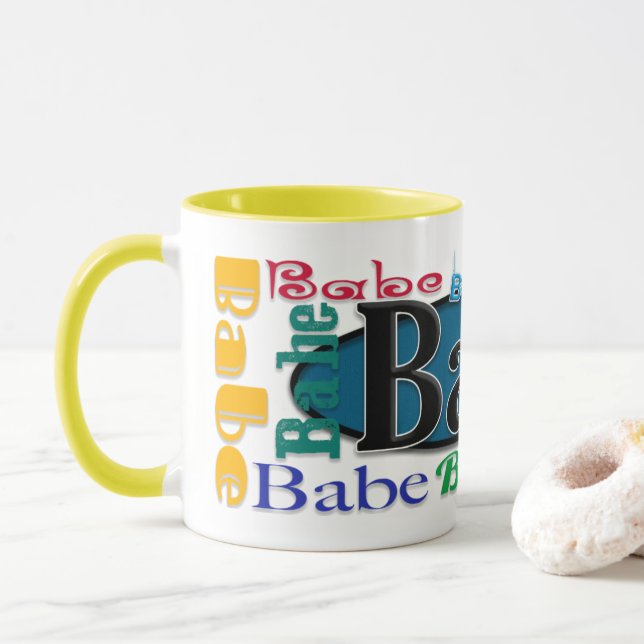 Baby-Kaffee-Tasse Tasse (Mit Donut)