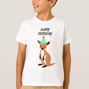 Baby Känguru Geburtstags-Shirt T-Shirt