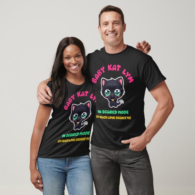Baby Kat Lym In Scared Mode T-Shirt (Unisex)