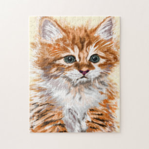 Baby-Katzen-Puzzle kleines Haustier Puzzle