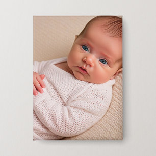 Baby Keepake Foto personalisieren Button