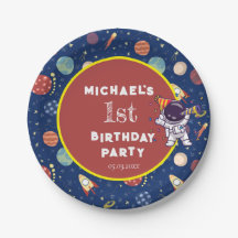 Baby Kids Astronaut Space jedes Alter Geburtstagsp