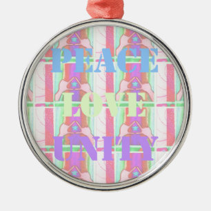 Baby Kids Frieden Liebe Einheit Hakuna Matata Des Ornament Aus Metall