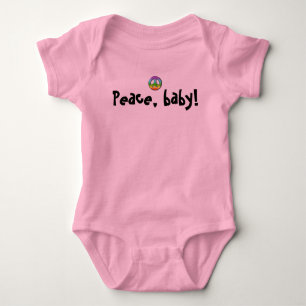 Baby & Kinder: Frieden, Baby! Strampler - Mädchen
