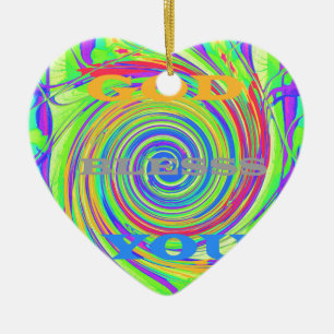 Baby Kinder Gott segne dich..pnng Keramikornament