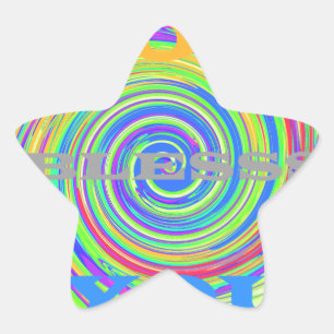 Baby Kinder Gott segne dich..pnng Stern-Aufkleber