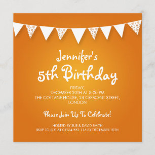 Baby/Kindergeburtstag-Herz-mit dem Kopfe stoßende Einladung