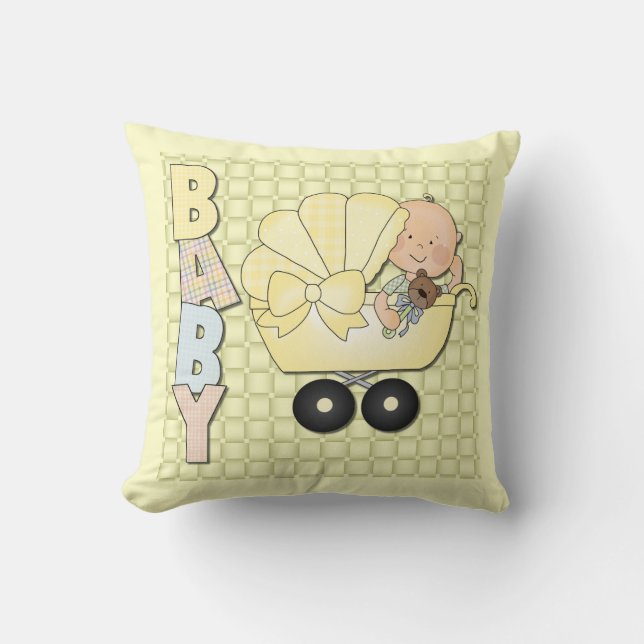 Baby Kinderzimmer Design Throw Kissen Wohngestaltu (Vorderseite)