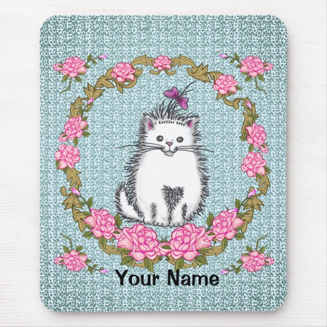 Baby Kitten Cat Mousepad (Vorne)
