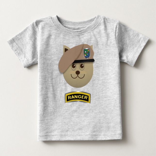 Baby Kitten Ranger Baby T-shirt (Vorderseite)