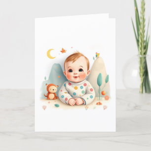 Baby Klappkarte Karte