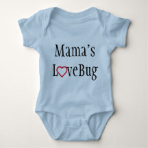 Baby-Kleidung - LoveBug Mutter - Blau