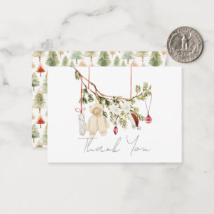 Baby Kleidung Wäscherei Baby Dusche Danke Mitteilungskarte