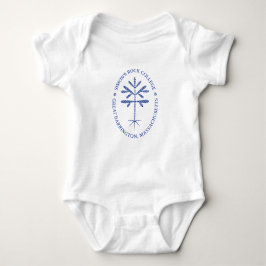 Baby-/Kleinkinderkarosserieanzug oder T-Shirt, bla Baby Strampler