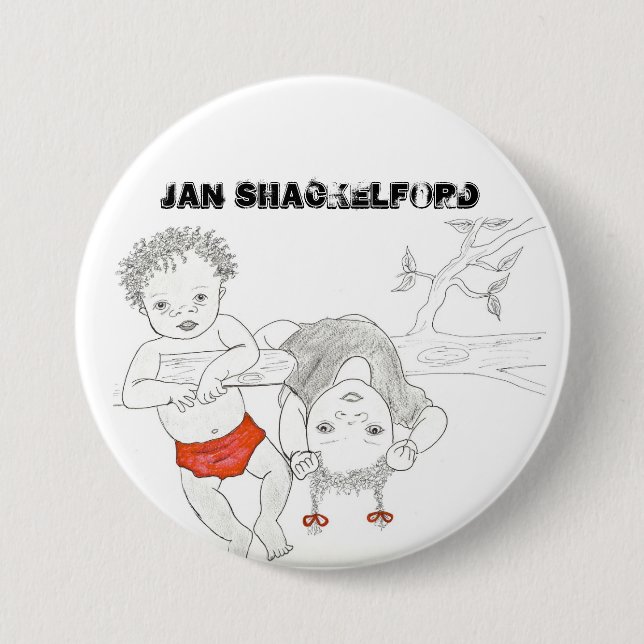 Baby-Knopf #12 Jan.s Shackelford Button (Vorderseite)