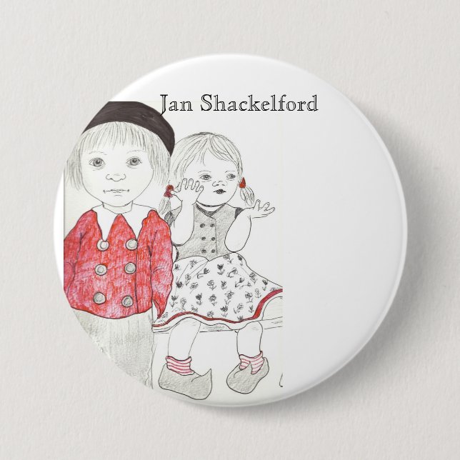 Baby-Knopf #14 Jan.s Shackelford Button (Vorderseite)
