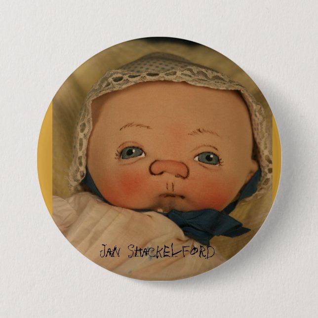 Baby-Knopf Brielle Jan.s Shackelford Button (Vorderseite)