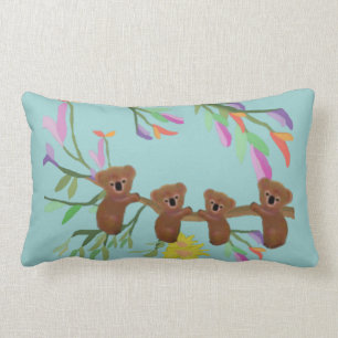 Baby-Koala-Ausfluglumbar-Kissen Lendenkissen