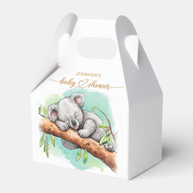 Baby Koala Baby Showbox Geschenkschachtel (Vorderseite)